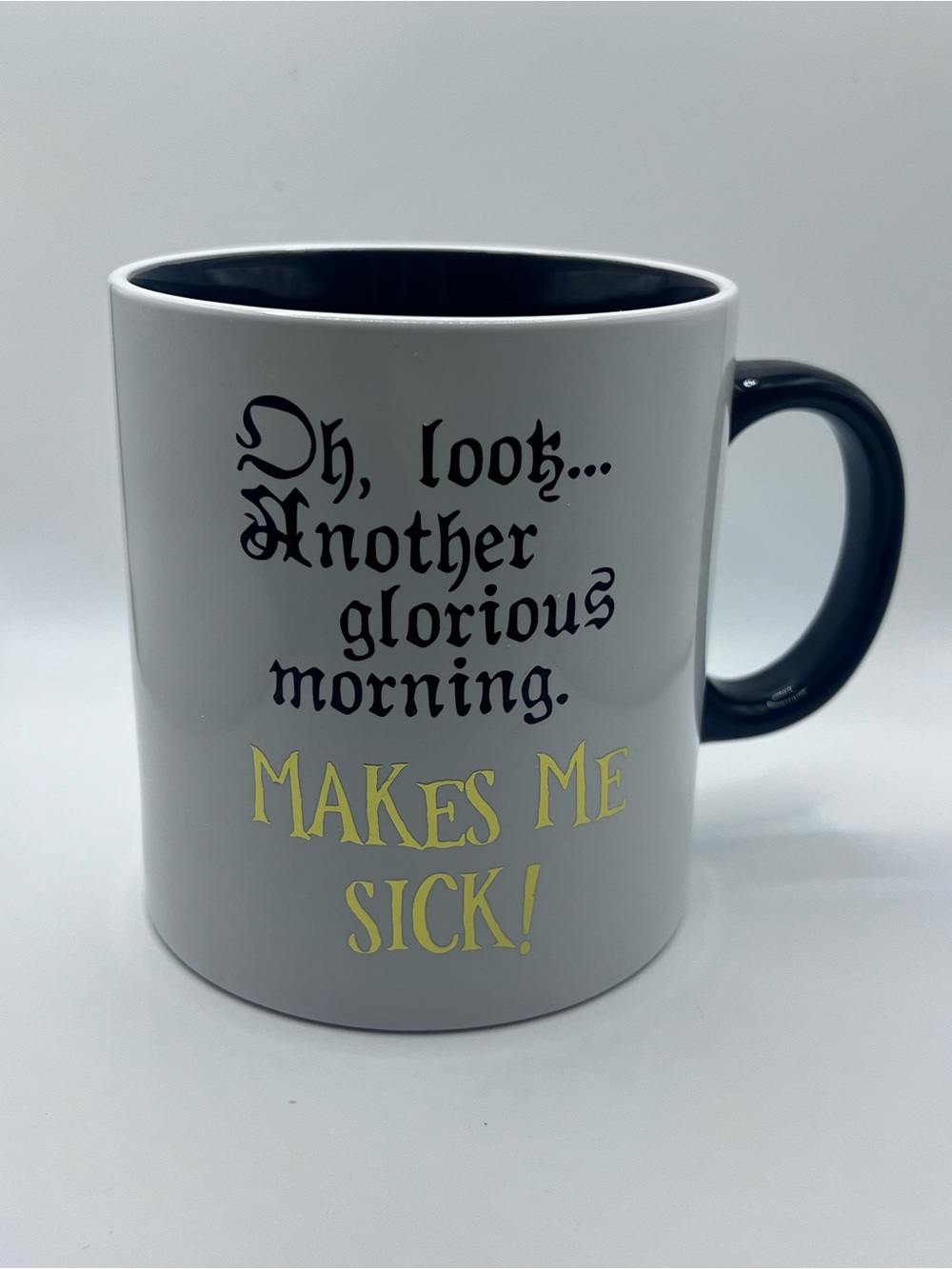 Disney Hocus Pocus Spirit Halloween Mug “Another Glorious Morning Makes Me Sick”